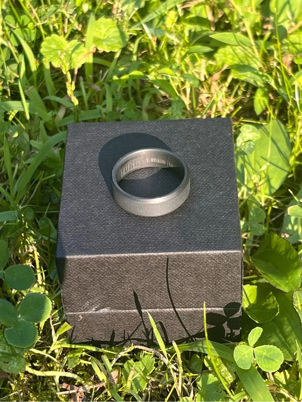 Size 8.5 Tantalum Men's Ring